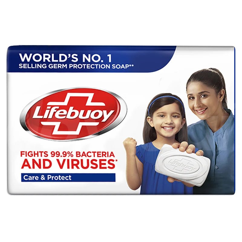 Product image Lifebuoy Care & Protect Bar Soap 128 gm Pack - Image 1