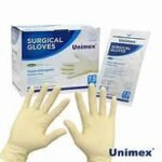 YMS Sterile Surgical Gloves Poeder Free (Pair)-Size-7.5